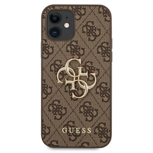 Kup Etui Guess GUHCP12S4GMGBR Apple iPhone 12 mini hnědý/brown hardcase 4G Big Metal Logo - GUE1048BR - {ean13} - Sklep Home Screen