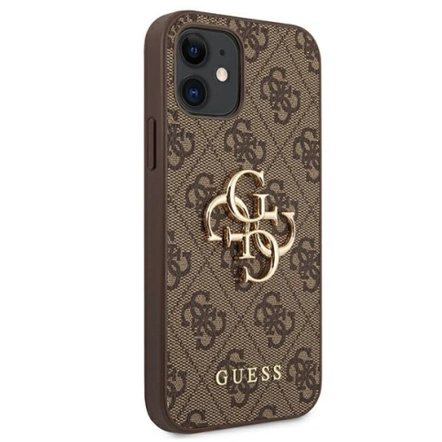 Kup Etui Guess GUHCP12S4GMGBR Apple iPhone 12 mini hnědý/brown hardcase 4G Big Metal Logo - GUE1048BR - {ean13} - Sklep Home Screen