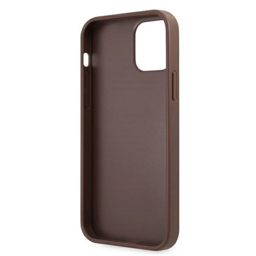 Kup Etui Guess GUHCP12S4GMGBR Apple iPhone 12 mini hnědý/brown hardcase 4G Big Metal Logo - GUE1048BR - {ean13} - Sklep Home Screen