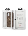Kup Etui Guess GUHCP12S4GMGBR Apple iPhone 12 mini hnědý/brown hardcase 4G Big Metal Logo - GUE1048BR - {ean13} - Sklep Home Screen