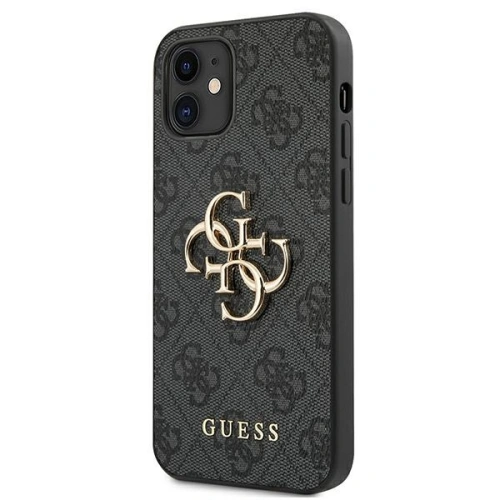 Kup Etui Guess GUHCP12S4GMGGR Apple iPhone 12 mini szürke/grey hardcase 4G Big Metal Logo - GUE1049GRY - {ean13} - Sklep Home Screen