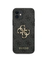 Kup Etui Guess GUHCP12S4GMGGR Apple iPhone 12 mini gri/grey hardcase 4G Big Metal Logo - GUE1049GRY - {ean13} - Sklep Home Screen