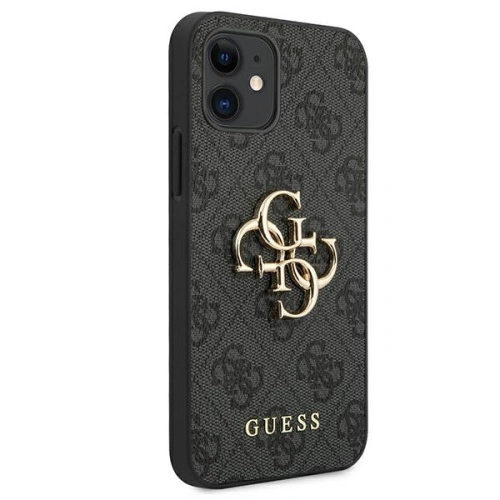 Kup Etui Guess GUHCP12S4GMGGR Apple iPhone 12 mini szary/grey hardcase 4G Big Metal Logo - GUE1049GRY - {ean13} - Sklep Home Screen