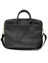 Torba Guess GUCB15PUSASBK 15 cali czarny/black Saffiano Script