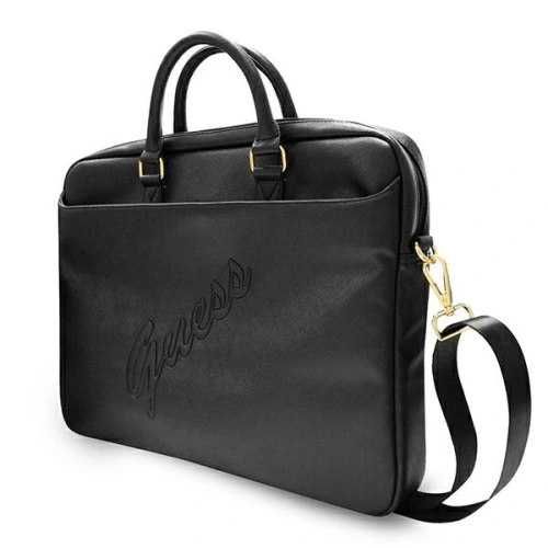 Kup Torba Guess GUCB15PUSASBK 15 palců černá/black Saffiano Script - GUE1050BLK - {ean13} - Sklep Home Screen