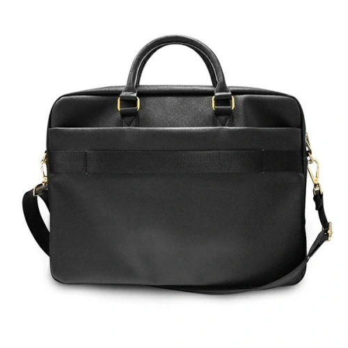 Kup Torba Guess GUCB15PUSASBK 15 colos fekete Saffiano Script - GUE1050BLK - {ean13} - Sklep Home Screen