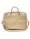 Torba Guess UCB15PUSASLG 15 hüvelyk arany Saffiano Script