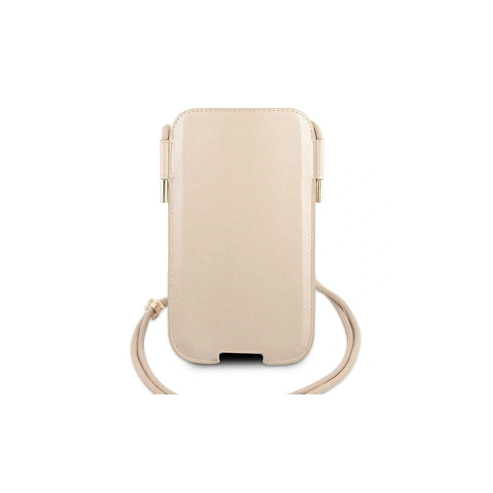 Torebka Guess GUHCP12LSAPSLG 6,7 cali złoty/gold Saffiano