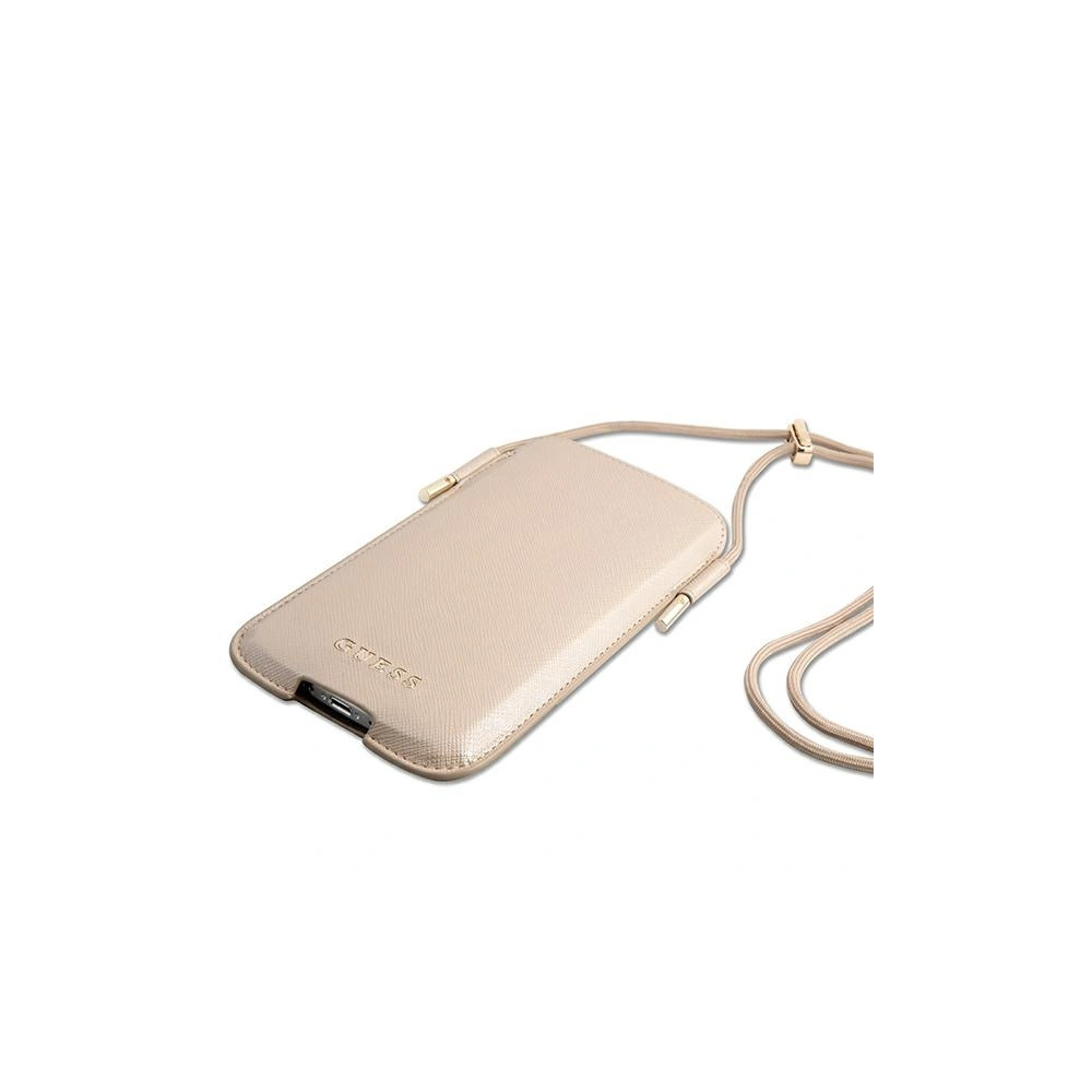 Torebka Guess GUHCP12LSAPSLG 6,7 cali złoty/gold Saffiano