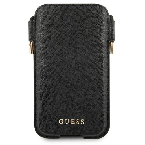 Kup Torebă Guess GUHCP12MSAPSBK 6,1 inch negru/black Saffiano - GUE1055BLK - {ean13} - Sklep Home Screen