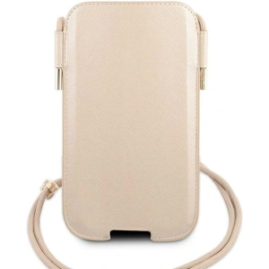 Buy Guess GUHCP12MSAPSLG 6.1 inch gold Saffiano - GUE1056GLD - {ean13} - Home Screen Store Europe