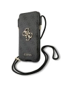 Táska Guess GUHCP12M4GPSGR 6,1 hüvelyk szürke/grey 4G Metal Logo
