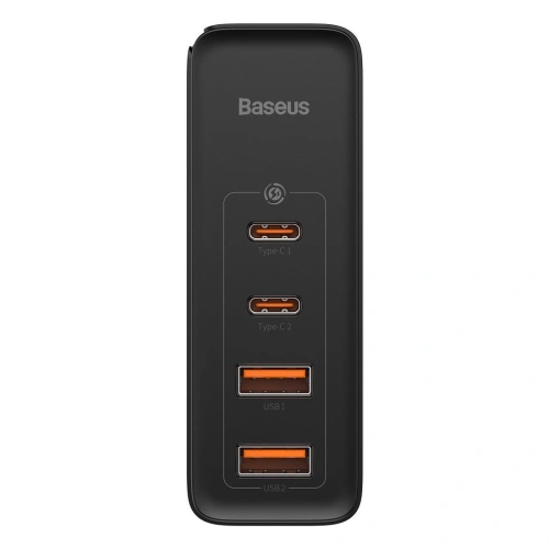 Kup Ładowarka sieciowa Baseus GaN2 Pro, 2x USB + 2x USB-C, 100W, EU (czarna) - BSU2726BLK - {ean13} - Sklep Home Screen