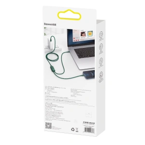 Buy Kabel USB-C Baseus Flash Series 2w1 USB-C / Lightning, 100W, 1.2m (green) - BSU2727GRN - {ean13} - Home Screen Store Europe