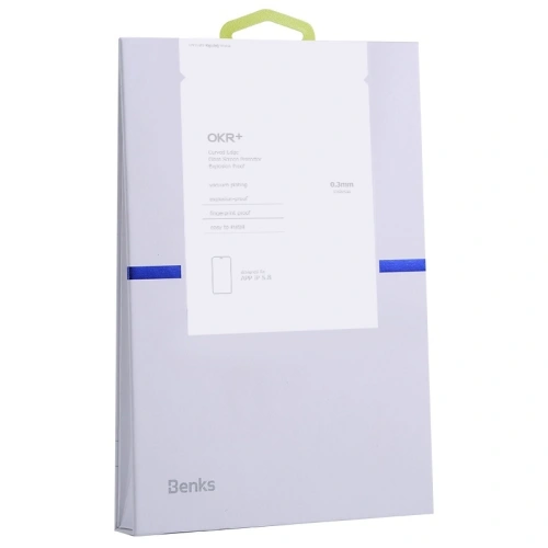 Kup Gehärtetes Glas Benks OKR+ 0.3mm iPhone 11 Pro Max/XS Max 6.5 - BKS182 - {ean13} - Sklep Home Screen
