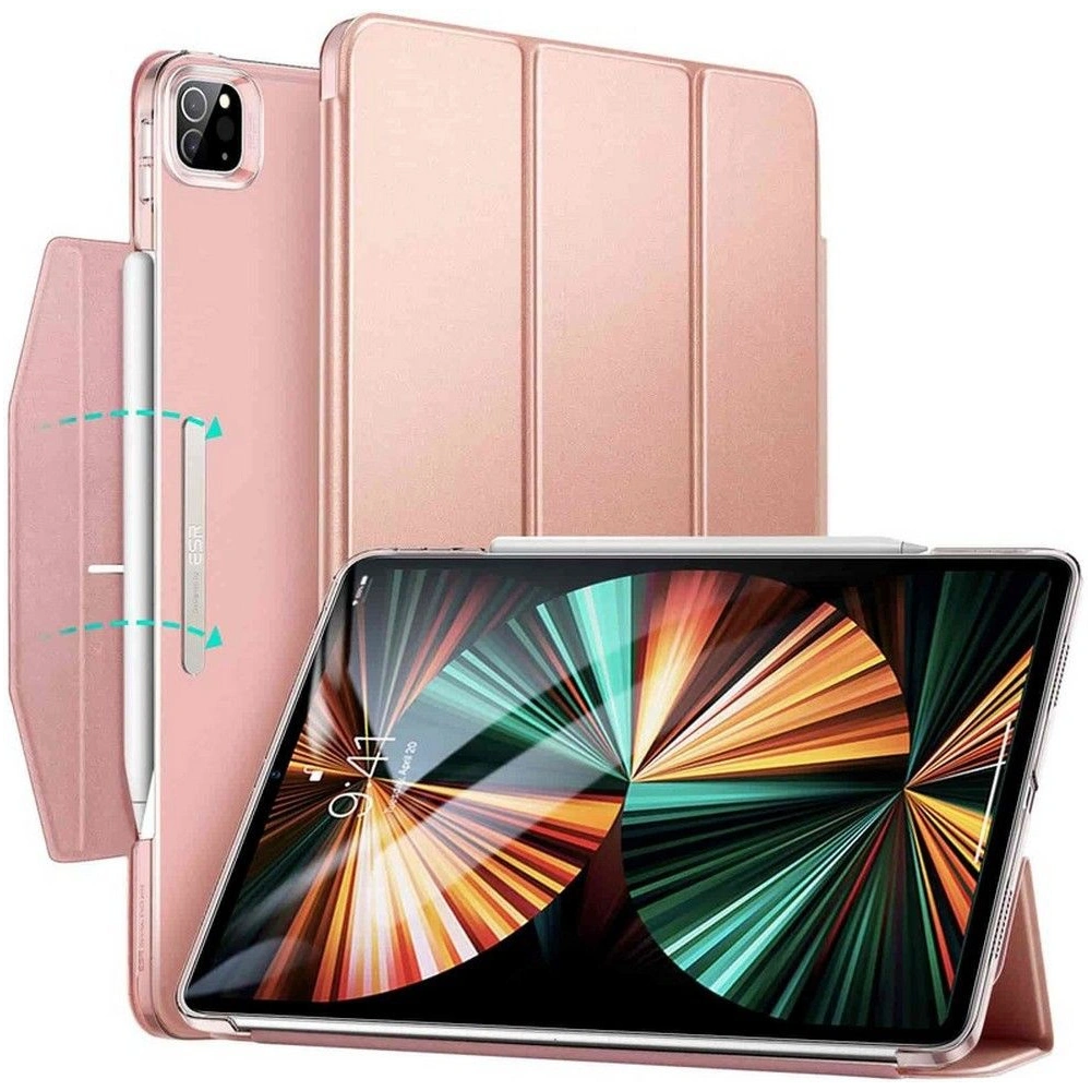 Etui ESR Ascend Trifold Apple iPad Pro 12.9 2021 (5. generacji) Rose Gold