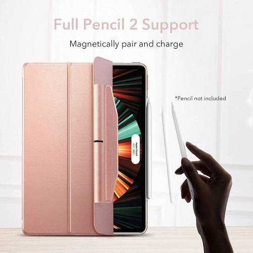 Kup Etui ESR Ascend Trifold Apple iPad Pro 12.9 2021 (5. generációs) Rózsaarany - ESR347RS - {ean13} - Sklep Home Screen