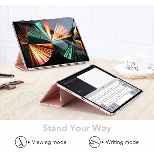 Kup ESR Apple Tasche Ascend Trifold iPad Pro 12.9 2021 (5. Generation) Rose Gold - ESR347RS - {ean13} - Sklep Home Screen