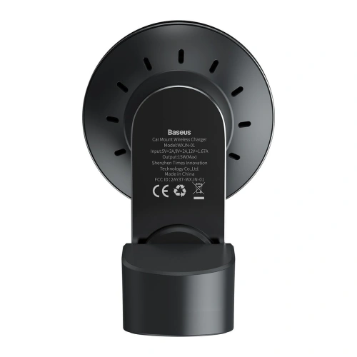 Kup Uchytník do auta Baseus Big Energy s bezdrátovou nabíječkou 15W pro sérii iPhone 12 (černý) - BSU2764BLK - {ean13} - Sklep Home Screen