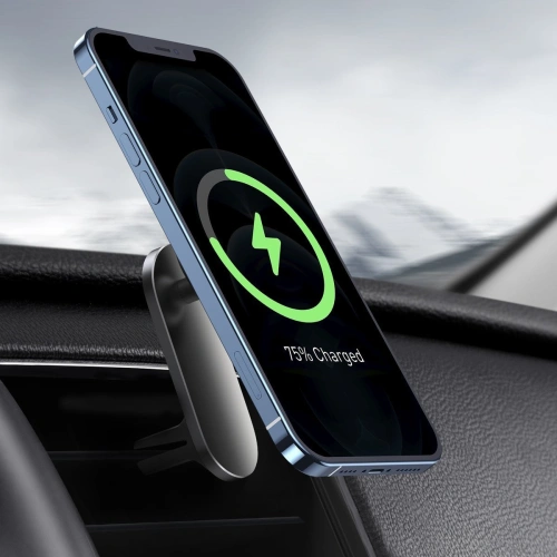 Kup Urmăritor auto Baseus Big Energy cu încărcător inductiv de 15W pentru seria iPhone 12 (negru) - BSU2764BLK - {ean13} - Sklep Home Screen
