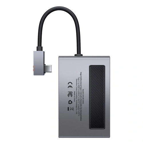 Kup Hub 6w1 Baseus Magic, USB-C la USB 3.0 + HDMI + USB-C PD + Jack 3.5mm + microSD/SD cu clips pentru ecran - BSU2765 - {ean13} - Sklep Home Screen