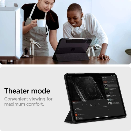 Kup Spigen Apple Tasche Ultra Hybrid Pro iPad Pro 12.9 2021 (5. Generation) Schwarz - SPN1643BLK - {ean13} - Sklep Home Screen