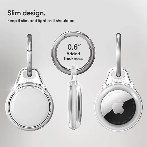 Kup Etui Spigen Cyrill Shine Apple AirTag Crystal Clear - SPN1645CL - {ean13} - Sklep Home Screen