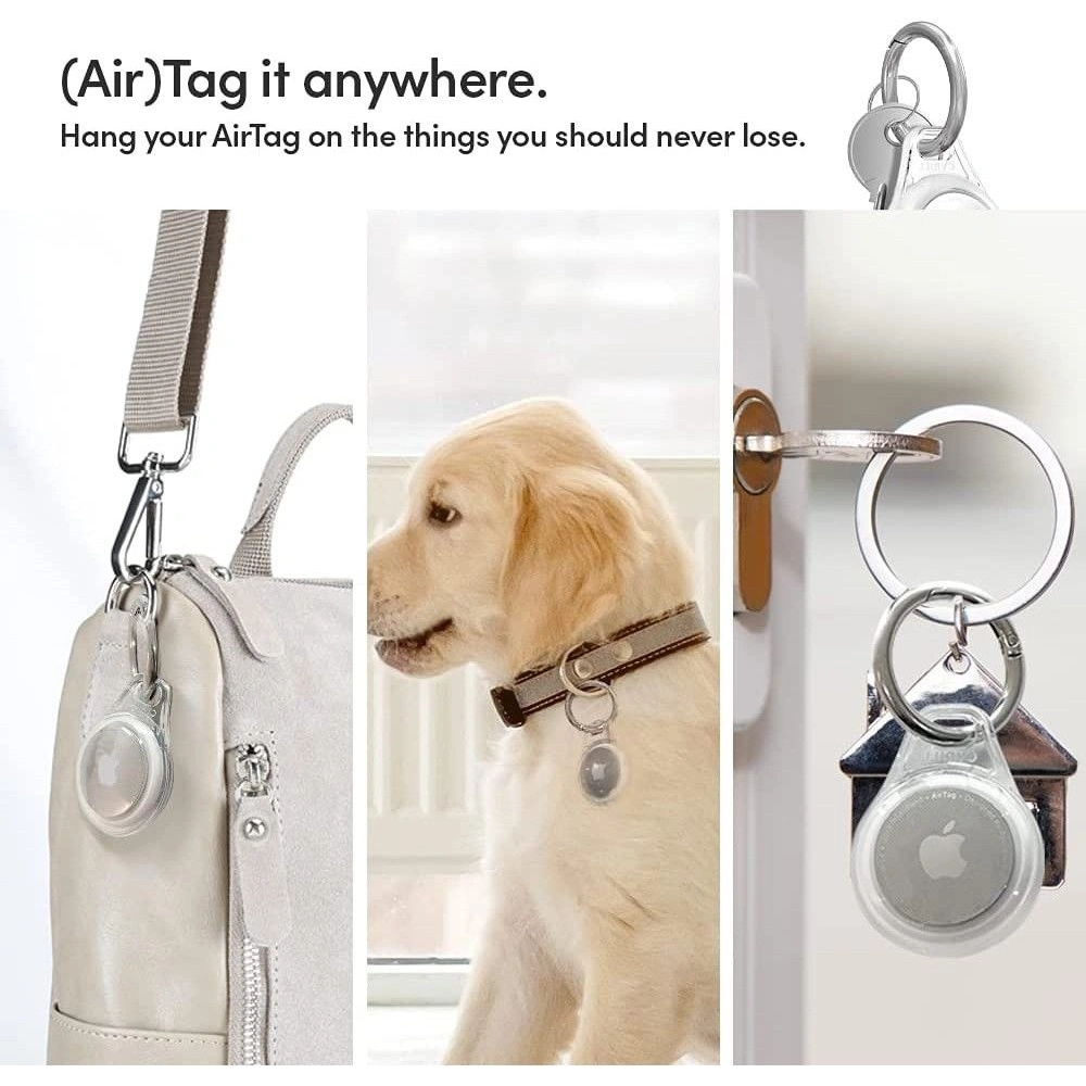 Etui Spigen Cyrill Shine Apple AirTag Crystal Clear