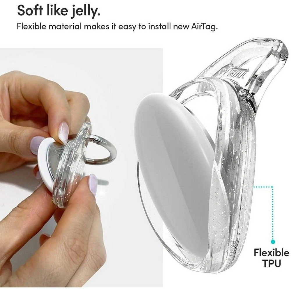 Etui Spigen Cyrill Shine Apple AirTag Glitter Crystal