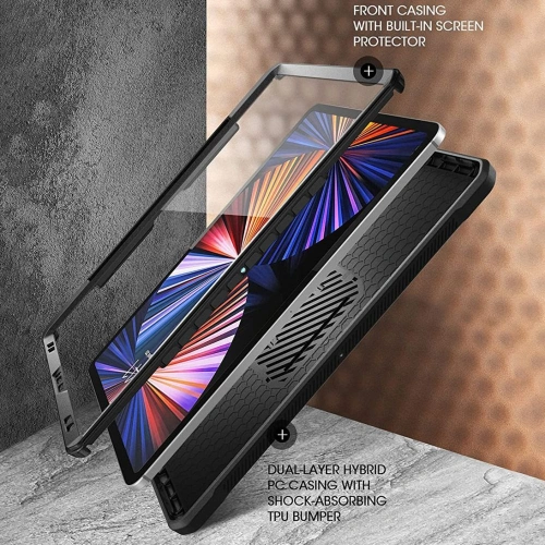 Kup Etui Supcase Unicorn Beetle Pro Pencil Apple iPad Pro 12.9 2021 (5. generációs) Fekete - SPC171BLK - {ean13} - Sklep Home Screen