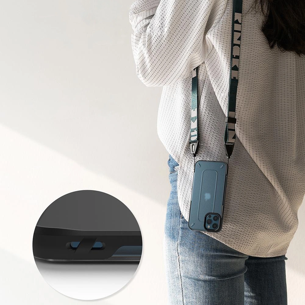 Etui Ringke UX Apple iPhone 12/12 Pro Ash Gray