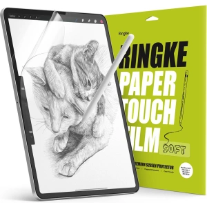 Kup Folia Ringke Paper Touch Film Soft Apple iPad Pro 12.9 2018/2020/2021 (3., 4. i 5. generacji) [2 PACK] - RGK1410 - {ean13} - Sklep Home Screen