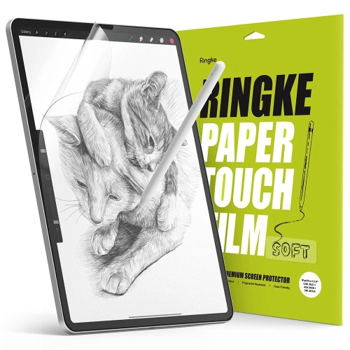 Kup Ringke Apple Foil Paper Touch Film Soft iPad Pro 12.9 2018/2020/2021 (3., 4. und 5. Generation) [2 PACK] - RGK1410 - {ean13} - Sklep Home Screen