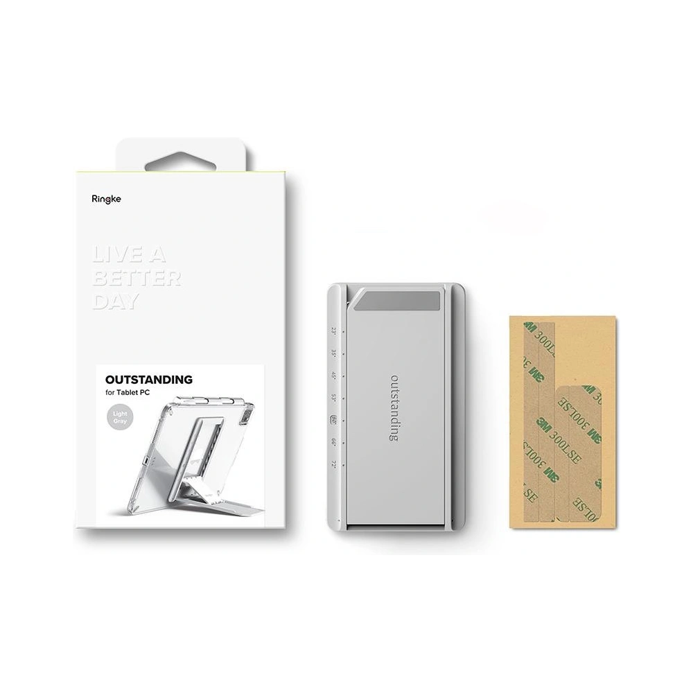 Podstawka do tabletu Ringke Outstanding Tablet Stand Light Gray