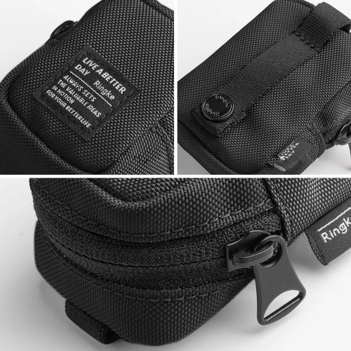 Kup Etui Ringke Mini Pouch Block Black - RGK1420BLK - {ean13} - Sklep Home Screen
