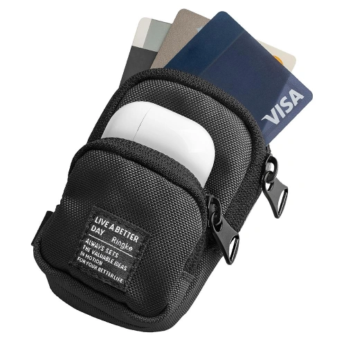 Kup Etui Ringke Mini Pouch Two Pocket Negru - RGK1421BLK - {ean13} - Sklep Home Screen