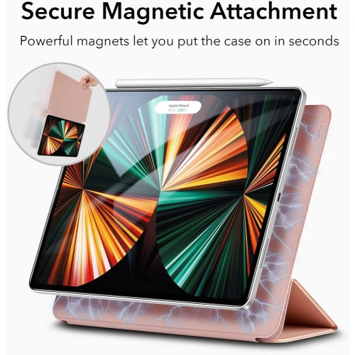 Buy ESR Rebound Magnetic Apple iPad Pro 12.9 2021 Rose Gold - ESR348RS - {ean13} - Home Screen Store Europe
