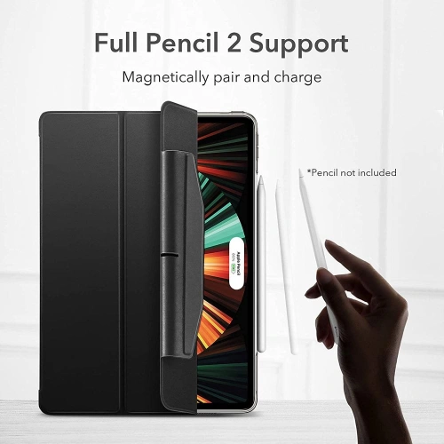 Kup Etui ESR Ascend Trifold Apple iPad Pro 12.9 2021 (5. generacji) Jelly Black - ESR350BLK - {ean13} - Sklep Home Screen