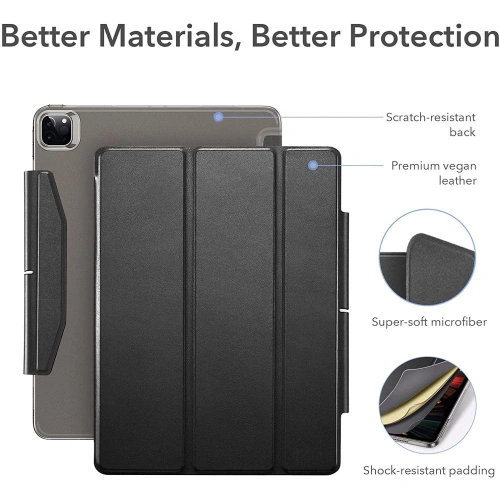 Kup Etui ESR Ascend Trifold Apple iPad Pro 12.9 2021 (5. generacji) Jelly Black - ESR350BLK - {ean13} - Sklep Home Screen