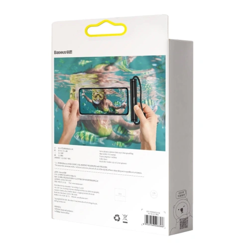 Kup Etui universal impermeabil Baseus Cylinder pentru smartphone-uri (negru) - BSU2767BLK - {ean13} - Sklep Home Screen