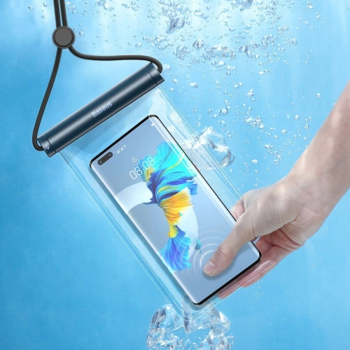 Kup Univerzální voděodolné pouzdro Baseus Cylinder na smartphony (modré) - BSU2769BLU - {ean13} - Sklep Home Screen