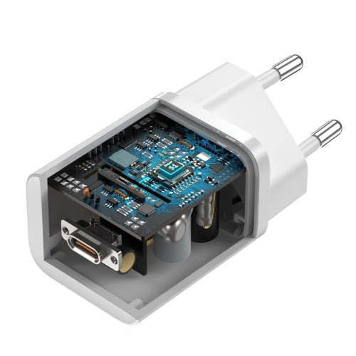 Kup Ładowarka sieciowa Baseus Super Si Quick Charger 1C 25W z przewodem USB-C do USB-C 1m (biała) - BSU2770WHT - {ean13} - Sklep Home Screen