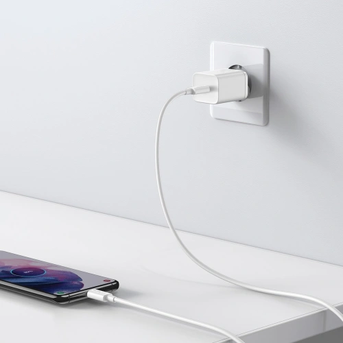 Kup Ładowarka sieciowa Baseus Super Si Quick Charger 1C 25W z przewodem USB-C do USB-C 1m (biała) - BSU2770WHT - {ean13} - Sklep Home Screen