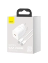 Kup Ładowarka sieciowa Baseus Super Si Quick Charger 1C 25W z przewodem USB-C do USB-C 1m (biała) - BSU2770WHT - {ean13} - Sklep Home Screen