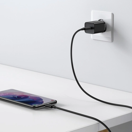 Kup Ładowarka sieciowa Baseus Super Si Quick Charger 1C 25W z przewodem USB-C do USB-C 1m (czarna) - BSU2771BLK - {ean13} - Sklep Home Screen
