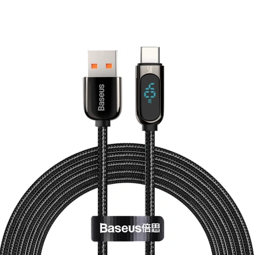 Kup Baseus USB zu USB-C Kabel Display, 5A, 40W, 2m (schwarz) - BSU2772BLK - {ean13} - Sklep Home Screen