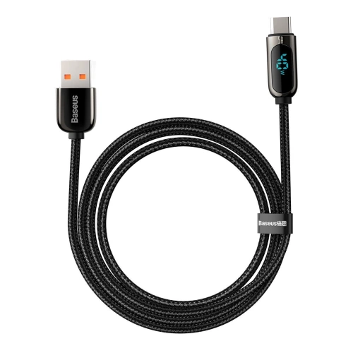 Kup Kabel USB do USB-C Baseus Display, 5A, 40W, 2m (černý) - BSU2772BLK - {ean13} - Sklep Home Screen