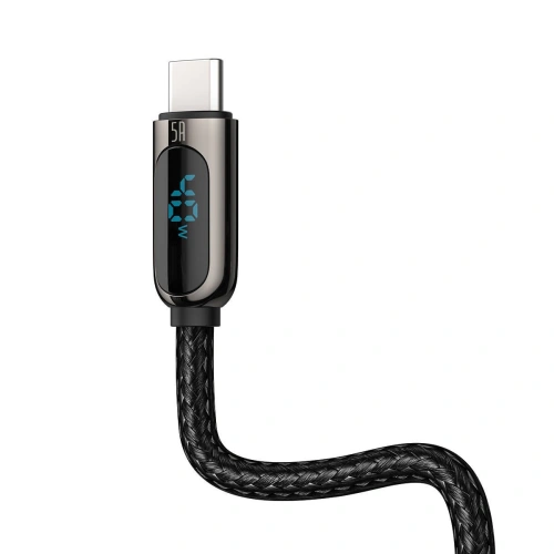 Kup Kabel USB do USB-C Baseus Display, 5A, 40W, 2m (černý) - BSU2772BLK - {ean13} - Sklep Home Screen