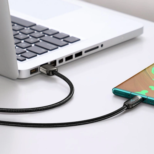 Kup Baseus USB zu USB-C Kabel Display, 5A, 40W, 2m (schwarz) - BSU2772BLK - {ean13} - Sklep Home Screen
