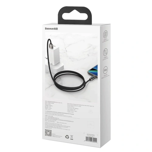 Kup Baseus USB zu USB-C Kabel Display, 5A, 40W, 2m (schwarz) - BSU2772BLK - {ean13} - Sklep Home Screen